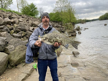 Customer catch photo