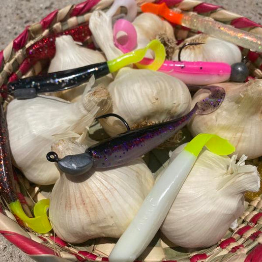 Why We Infuse Our Lures With A Garlic Scent That'll Never Wear Off, and Why It Matters