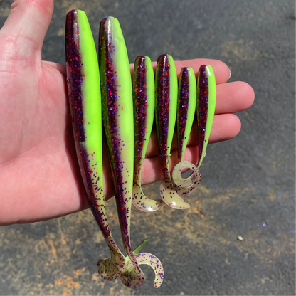 am fishing lures purple haze OG - 3 Scent helps fish find baits BFT YORAI "PURPLE HAZE"