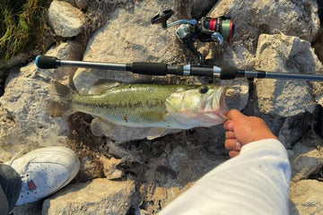 Customer catch photo
