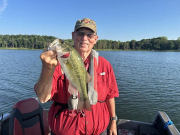 Customer catch photo