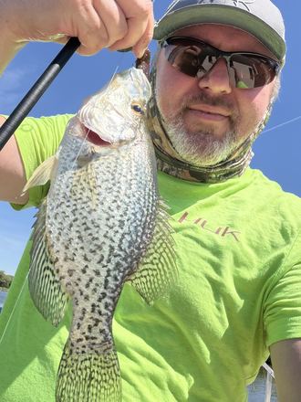 Customer catch photo