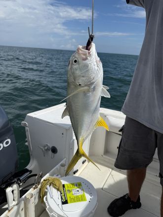 Customer catch photo