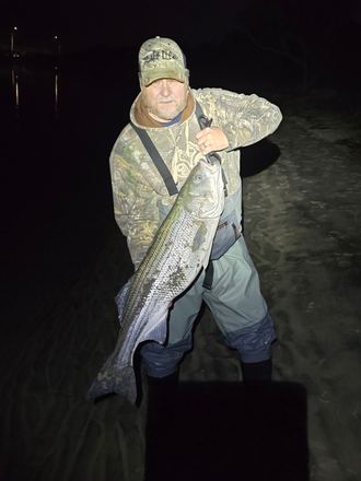 Customer catch photo